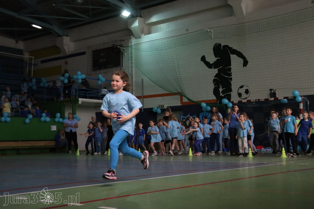 Fotorelacja II: Niebieskie Igrzyska zorganizowane przez SP4 w Zawierciu