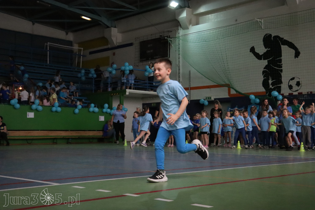 Fotorelacja II: Niebieskie Igrzyska zorganizowane przez SP4 w Zawierciu