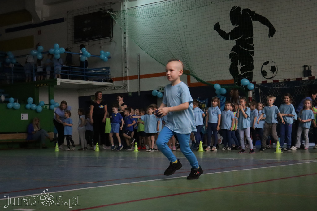 Fotorelacja II: Niebieskie Igrzyska zorganizowane przez SP4 w Zawierciu