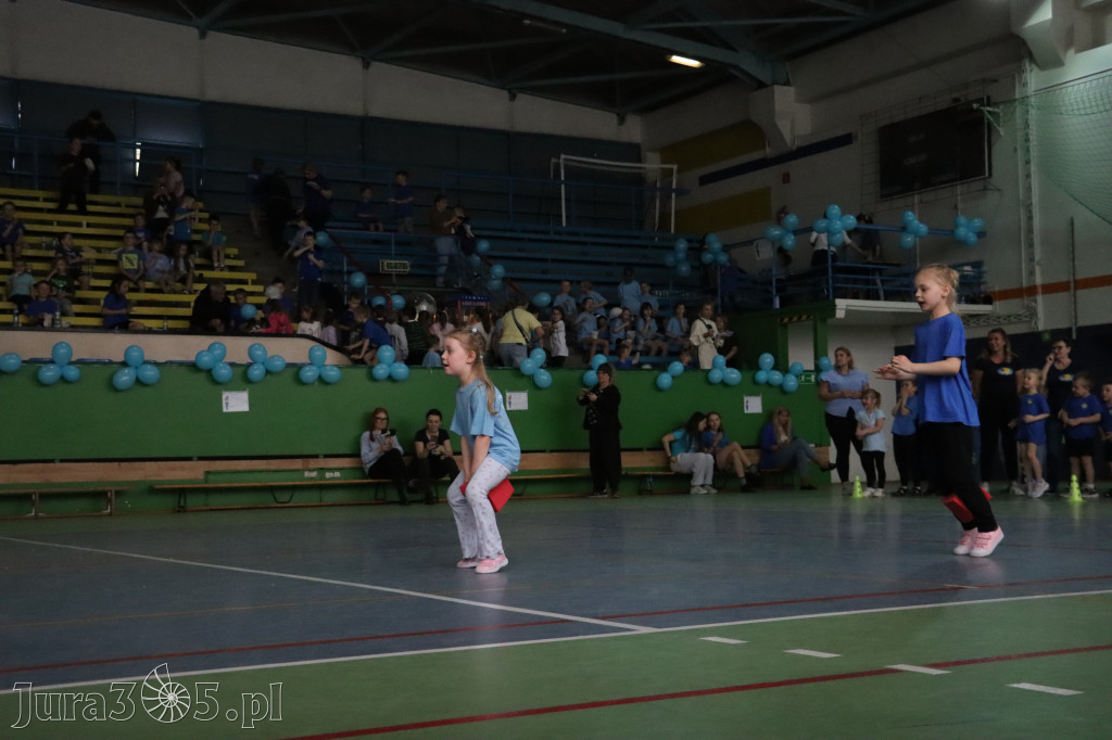 Fotorelacja II: Niebieskie Igrzyska zorganizowane przez SP4 w Zawierciu