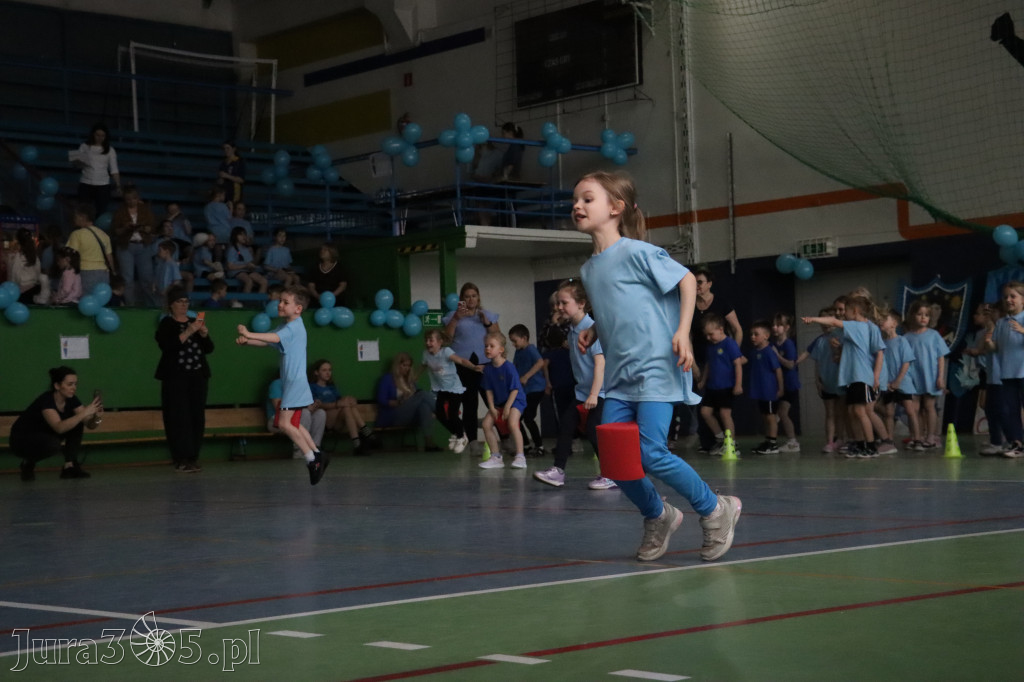 Fotorelacja II: Niebieskie Igrzyska zorganizowane przez SP4 w Zawierciu