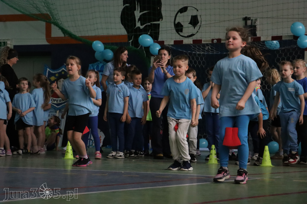 Fotorelacja II: Niebieskie Igrzyska zorganizowane przez SP4 w Zawierciu