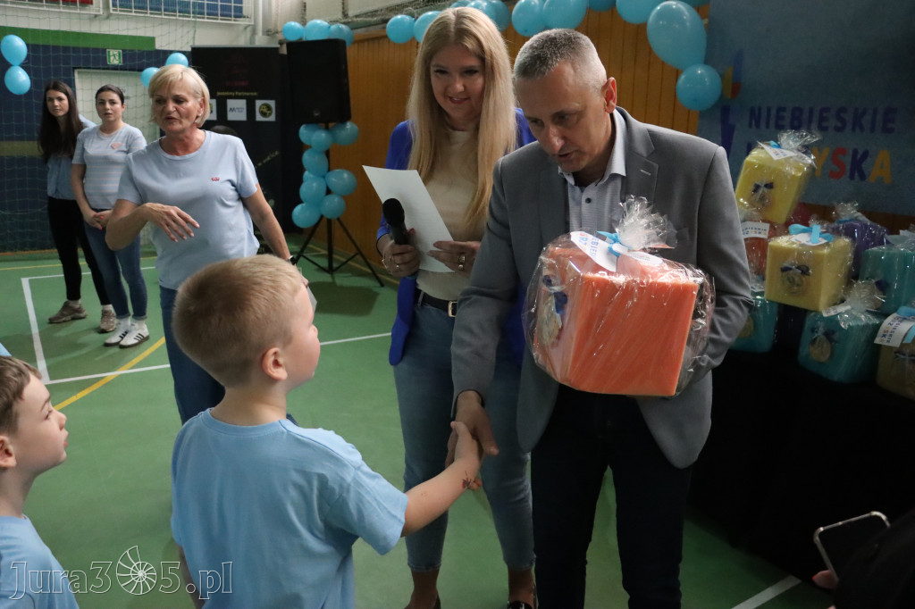 Fotorelacja II: Niebieskie Igrzyska zorganizowane przez SP4 w Zawierciu