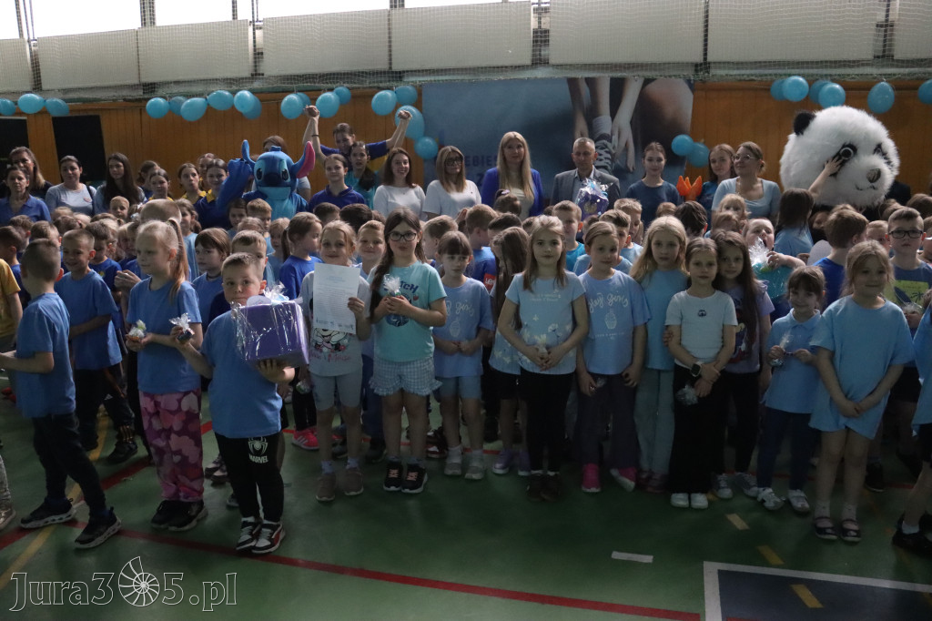 Fotorelacja II: Niebieskie Igrzyska zorganizowane przez SP4 w Zawierciu