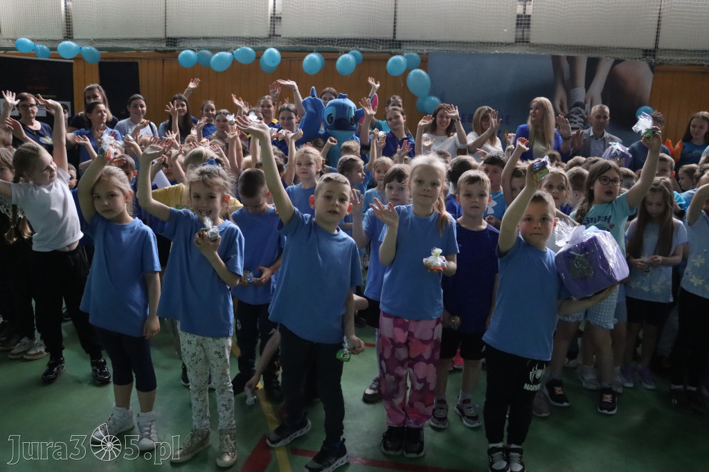 Fotorelacja II: Niebieskie Igrzyska zorganizowane przez SP4 w Zawierciu