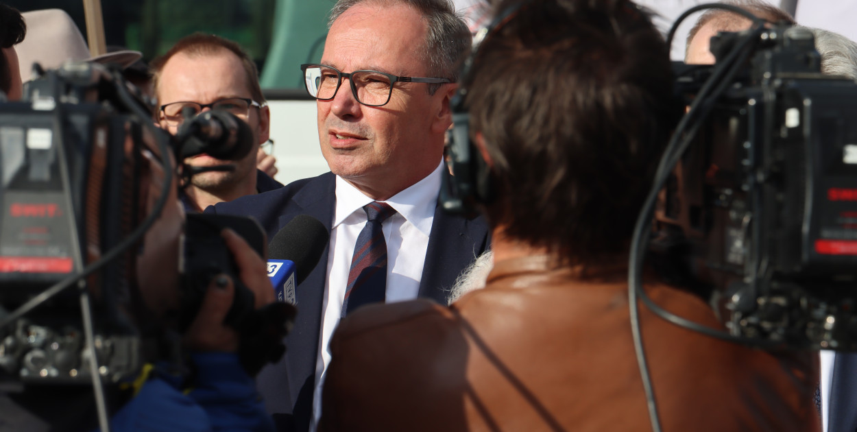 Fotorelacja: MISJA INTERWENCJA TVP3 Katowice w Zawierciu - NIE DLA KOPALNI