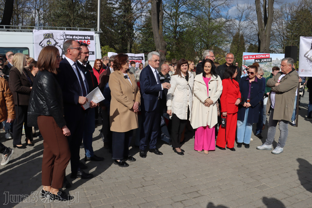 Fotorelacja: MISJA INTERWENCJA TVP3 Katowice w Zawierciu - NIE DLA KOPALNI