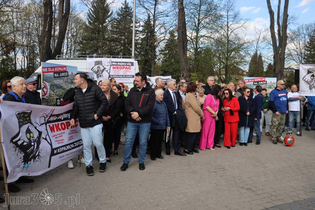 Fotorelacja: MISJA INTERWENCJA TVP3 Katowice w Zawierciu - NIE DLA KOPALNI