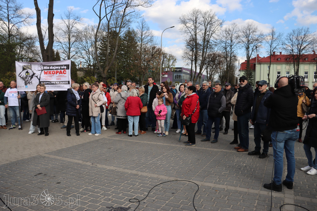 Fotorelacja: MISJA INTERWENCJA TVP3 Katowice w Zawierciu - NIE DLA KOPALNI