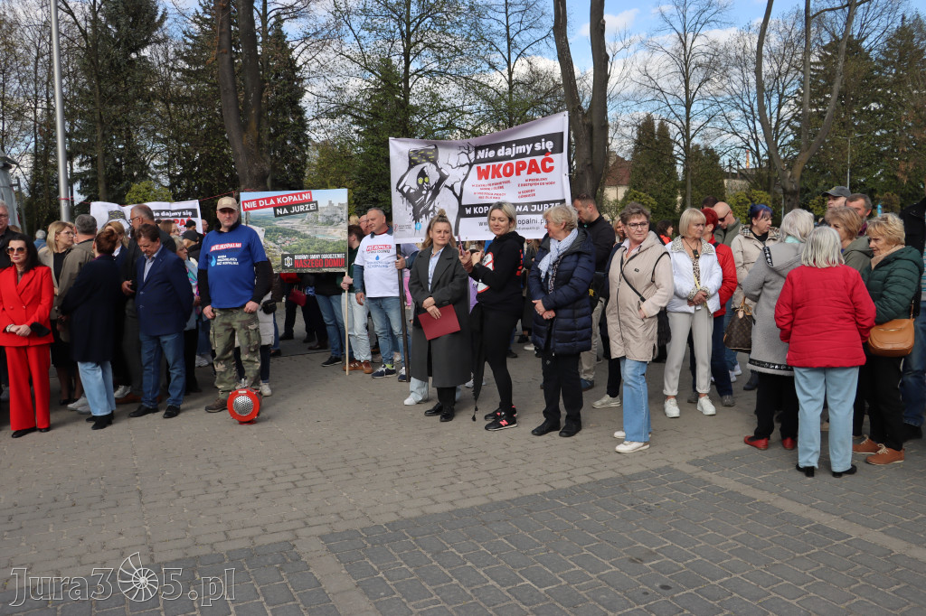Fotorelacja: MISJA INTERWENCJA TVP3 Katowice w Zawierciu - NIE DLA KOPALNI