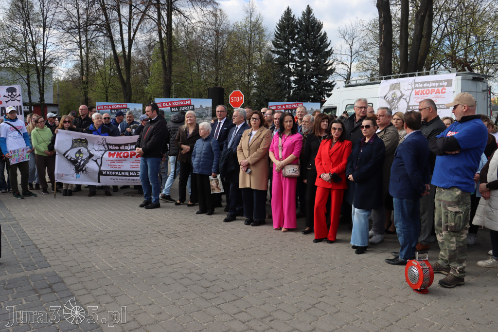 Fotorelacja: MISJA INTERWENCJA TVP3 Katowice w Zawierciu - NIE DLA KOPALNI