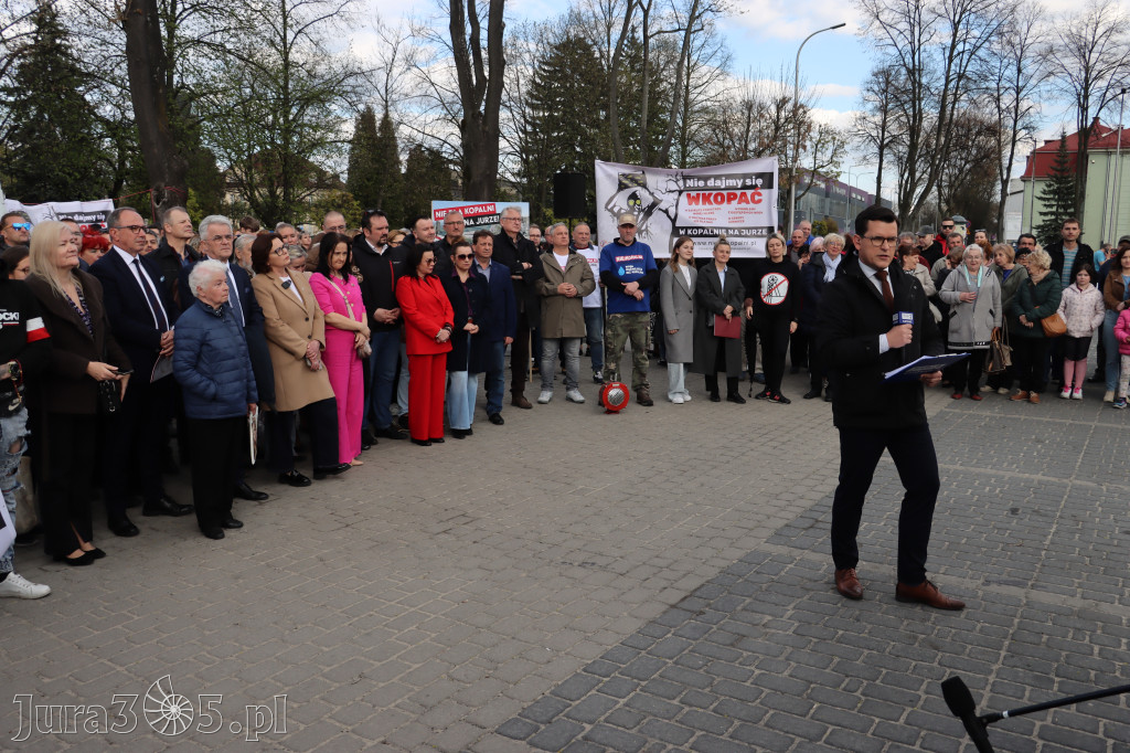 Fotorelacja: MISJA INTERWENCJA TVP3 Katowice w Zawierciu - NIE DLA KOPALNI
