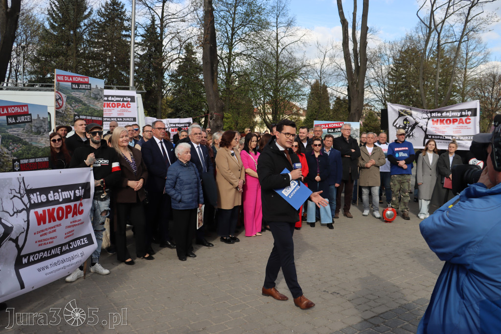 Fotorelacja: MISJA INTERWENCJA TVP3 Katowice w Zawierciu - NIE DLA KOPALNI