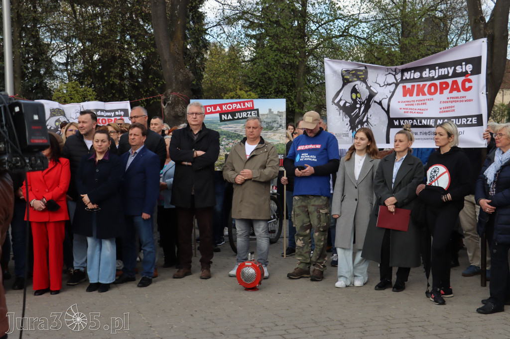 Fotorelacja: MISJA INTERWENCJA TVP3 Katowice w Zawierciu - NIE DLA KOPALNI