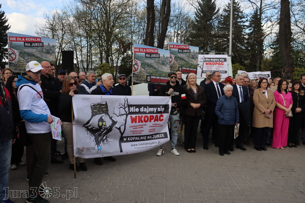 Fotorelacja: MISJA INTERWENCJA TVP3 Katowice w Zawierciu - NIE DLA KOPALNI