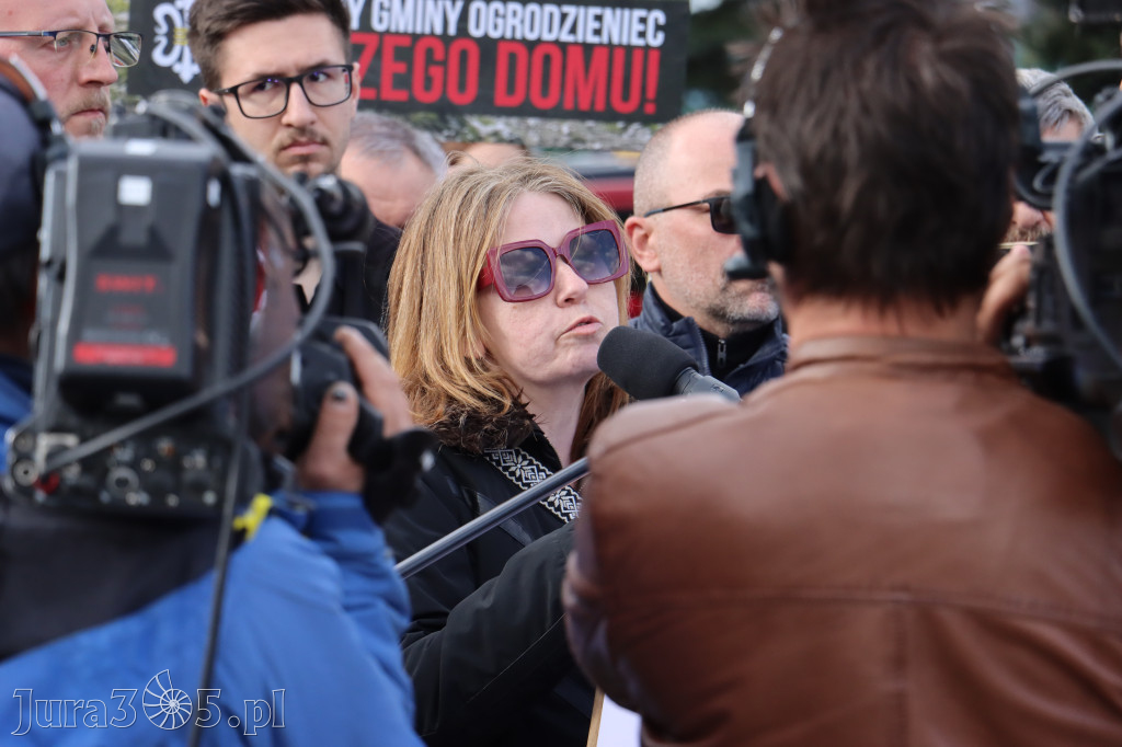 Fotorelacja: MISJA INTERWENCJA TVP3 Katowice w Zawierciu - NIE DLA KOPALNI