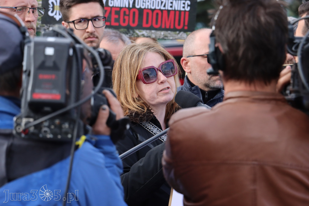 Fotorelacja: MISJA INTERWENCJA TVP3 Katowice w Zawierciu - NIE DLA KOPALNI