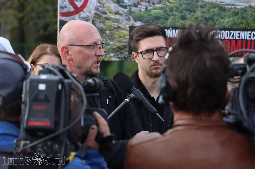 Fotorelacja: MISJA INTERWENCJA TVP3 Katowice w Zawierciu - NIE DLA KOPALNI