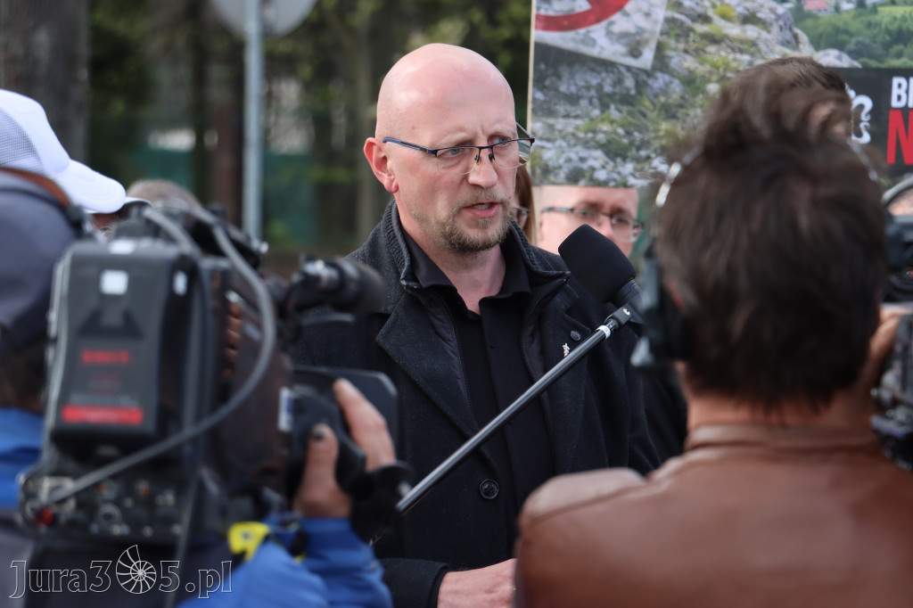 Fotorelacja: MISJA INTERWENCJA TVP3 Katowice w Zawierciu - NIE DLA KOPALNI