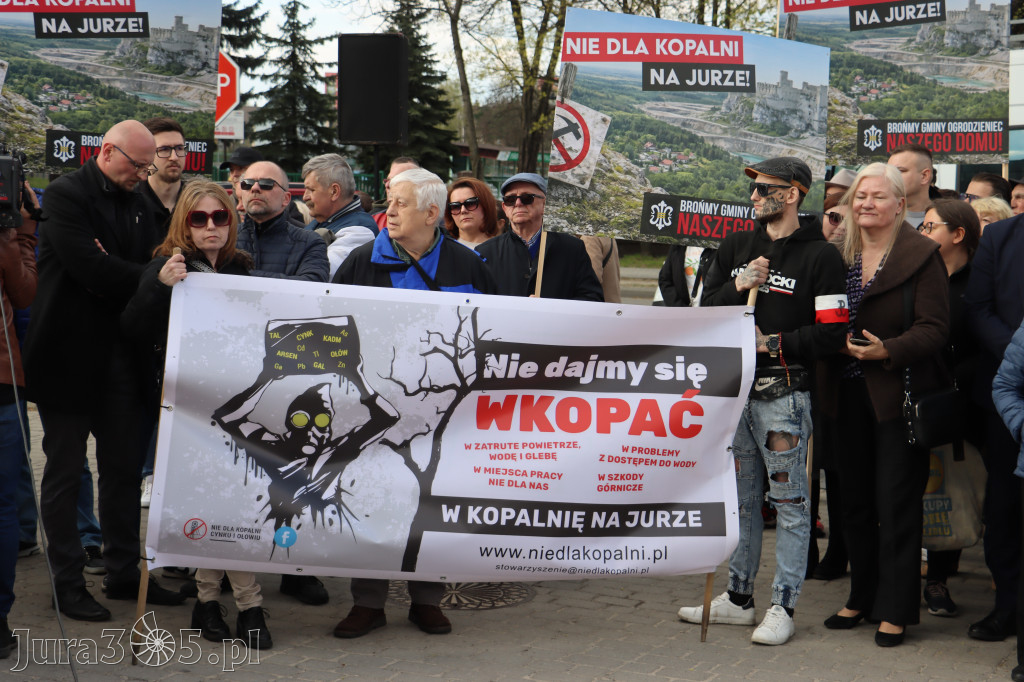 Fotorelacja: MISJA INTERWENCJA TVP3 Katowice w Zawierciu - NIE DLA KOPALNI