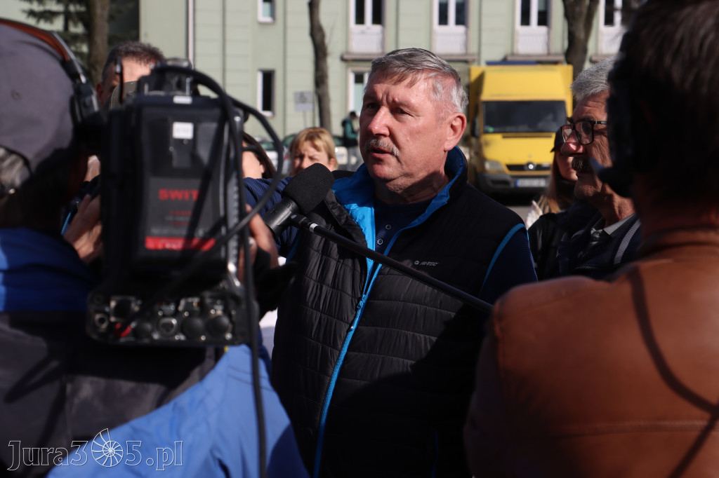 Fotorelacja: MISJA INTERWENCJA TVP3 Katowice w Zawierciu - NIE DLA KOPALNI