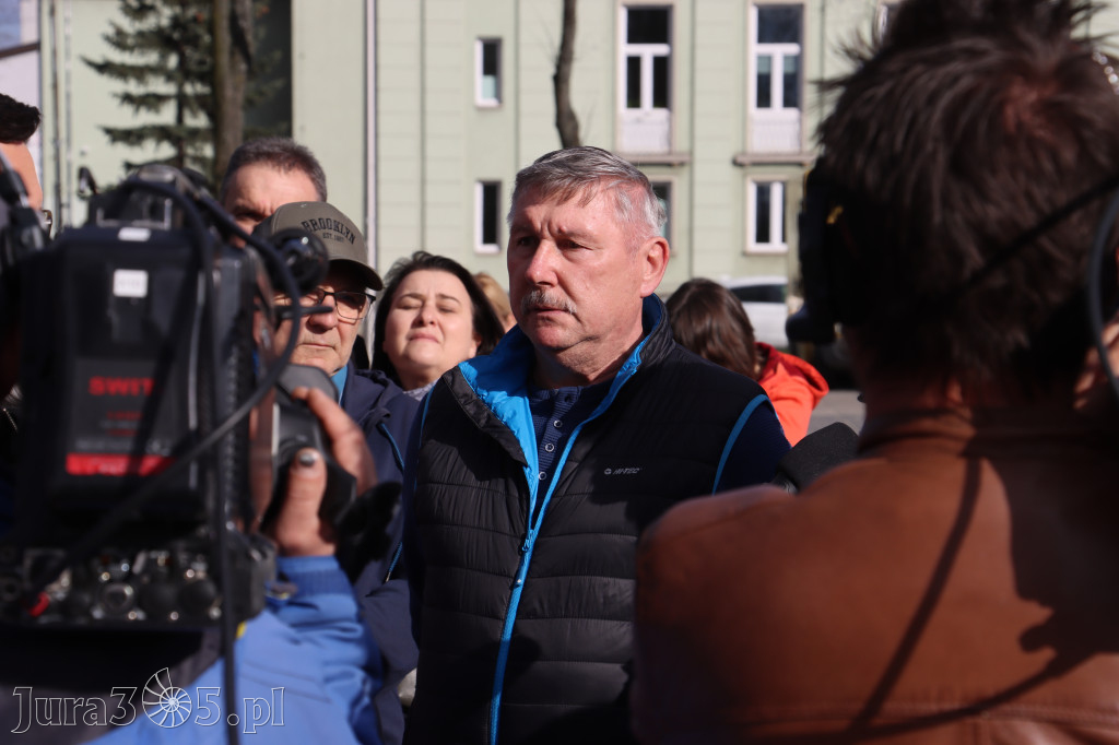 Fotorelacja: MISJA INTERWENCJA TVP3 Katowice w Zawierciu - NIE DLA KOPALNI