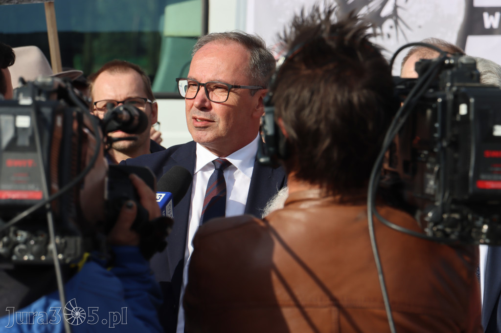 Fotorelacja: MISJA INTERWENCJA TVP3 Katowice w Zawierciu - NIE DLA KOPALNI