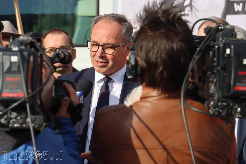 Fotorelacja: MISJA INTERWENCJA TVP3 Katowice w Zawierciu - NIE DLA KOPALNI
