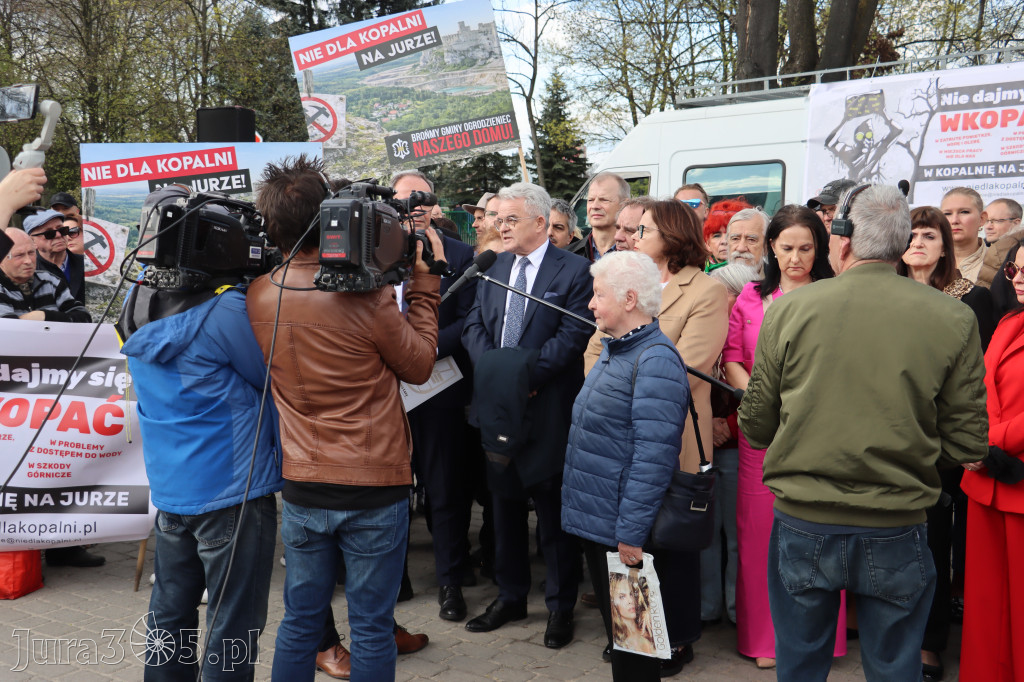 Fotorelacja: MISJA INTERWENCJA TVP3 Katowice w Zawierciu - NIE DLA KOPALNI