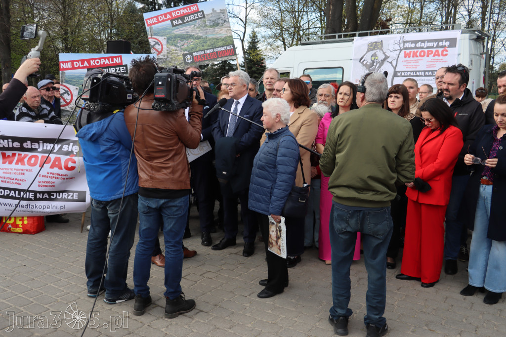 Fotorelacja: MISJA INTERWENCJA TVP3 Katowice w Zawierciu - NIE DLA KOPALNI