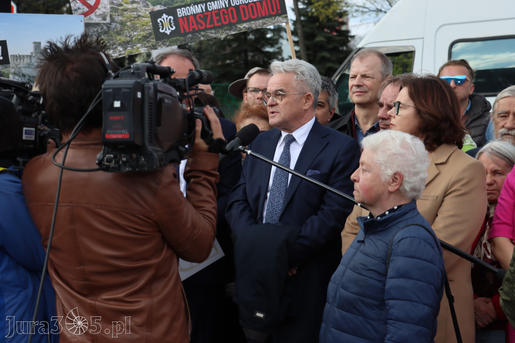Fotorelacja: MISJA INTERWENCJA TVP3 Katowice w Zawierciu - NIE DLA KOPALNI