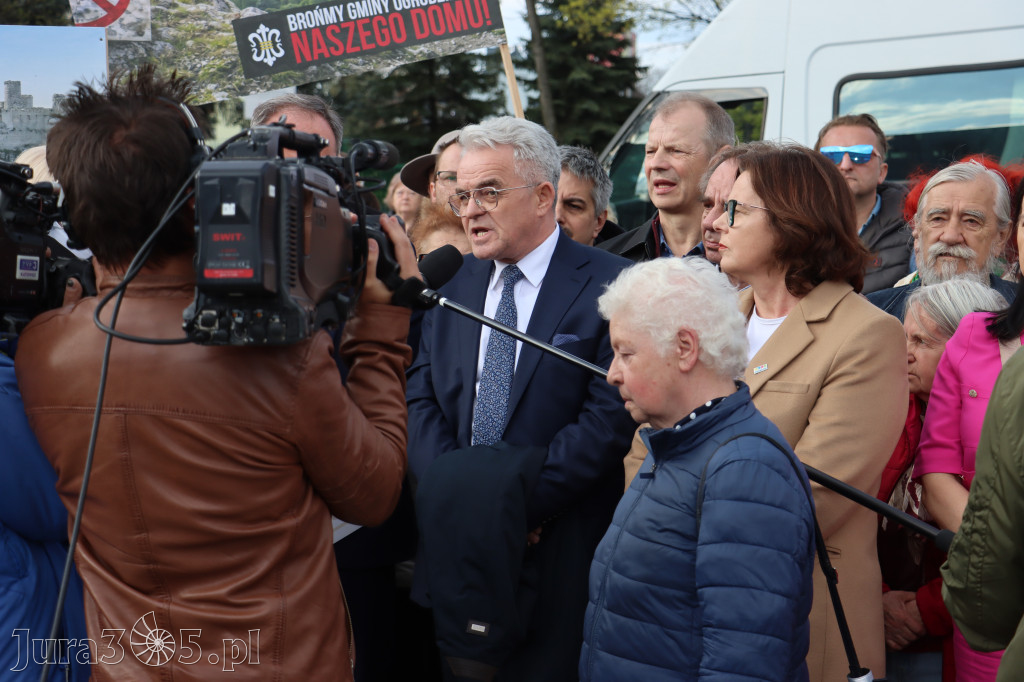 Fotorelacja: MISJA INTERWENCJA TVP3 Katowice w Zawierciu - NIE DLA KOPALNI