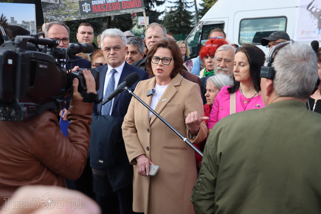 Fotorelacja: MISJA INTERWENCJA TVP3 Katowice w Zawierciu - NIE DLA KOPALNI