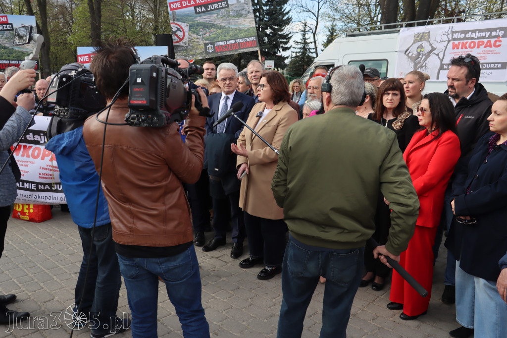 Fotorelacja: MISJA INTERWENCJA TVP3 Katowice w Zawierciu - NIE DLA KOPALNI