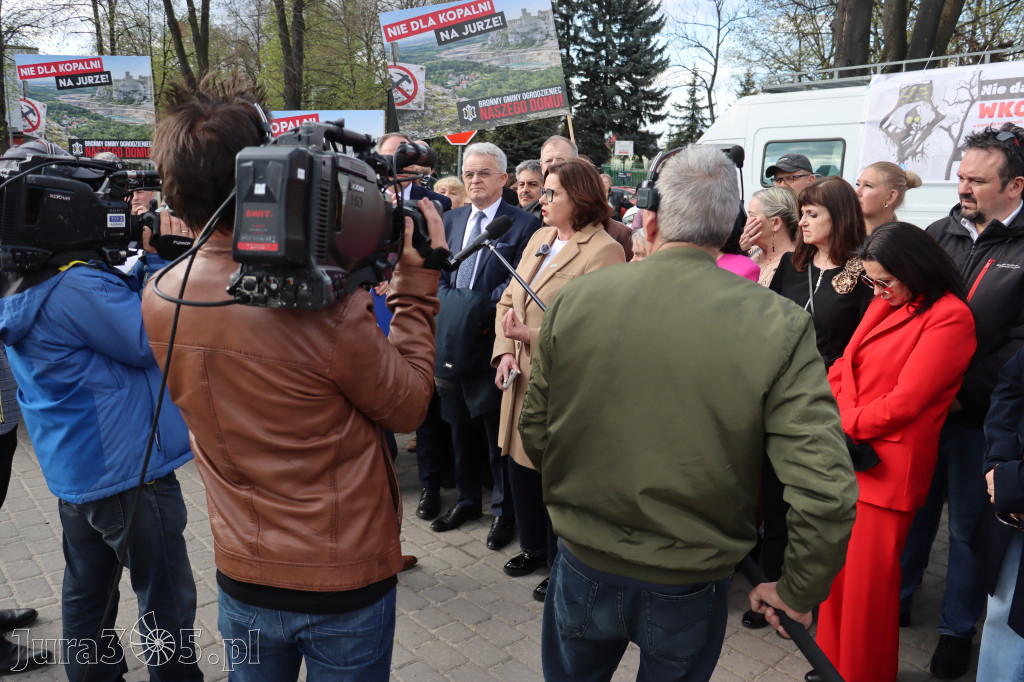 Fotorelacja: MISJA INTERWENCJA TVP3 Katowice w Zawierciu - NIE DLA KOPALNI