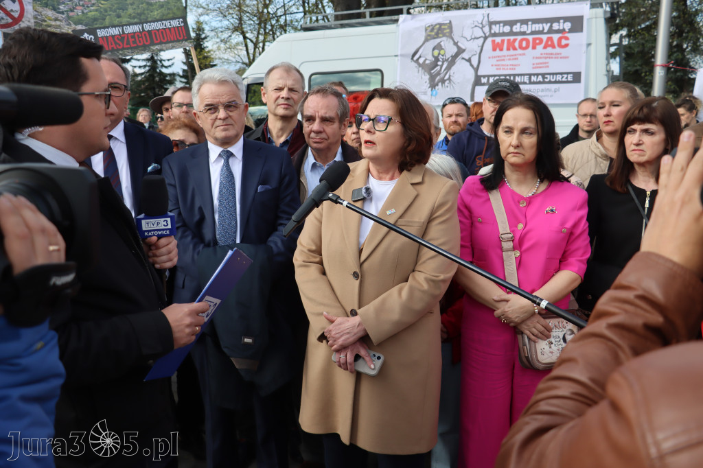 Fotorelacja: MISJA INTERWENCJA TVP3 Katowice w Zawierciu - NIE DLA KOPALNI