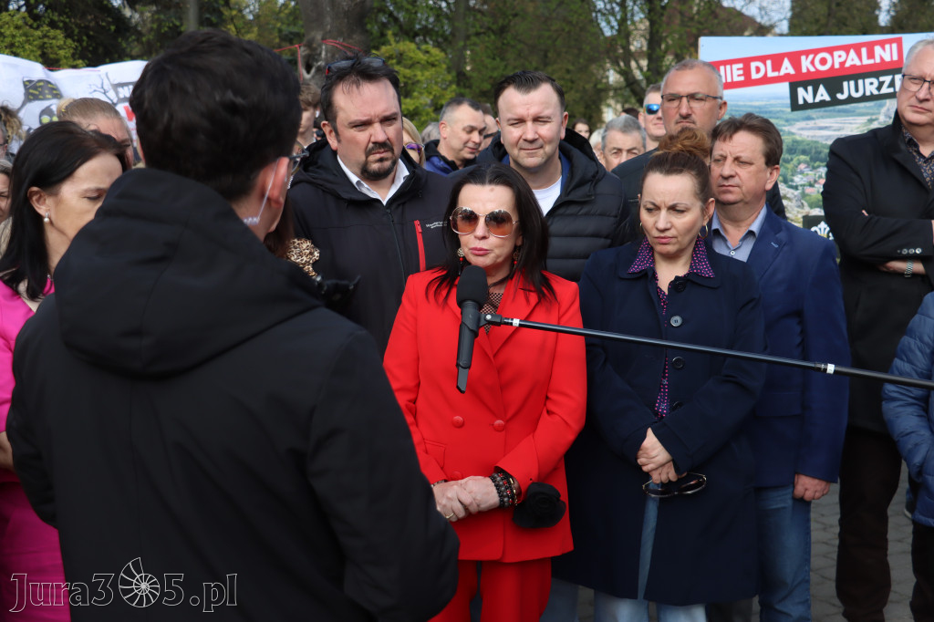 Fotorelacja: MISJA INTERWENCJA TVP3 Katowice w Zawierciu - NIE DLA KOPALNI