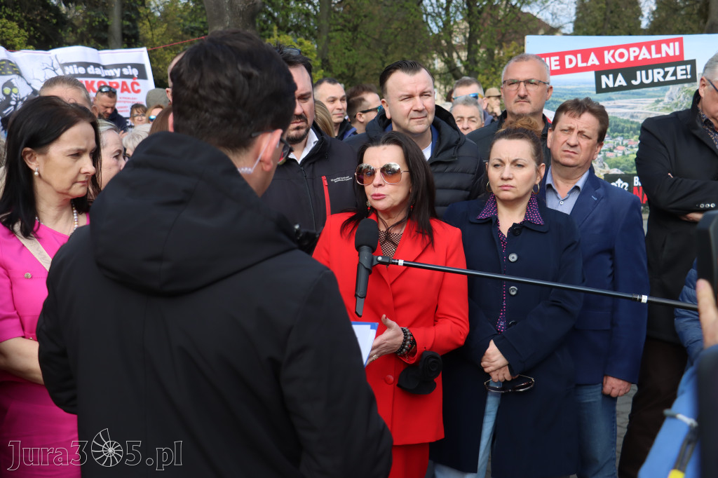 Fotorelacja: MISJA INTERWENCJA TVP3 Katowice w Zawierciu - NIE DLA KOPALNI