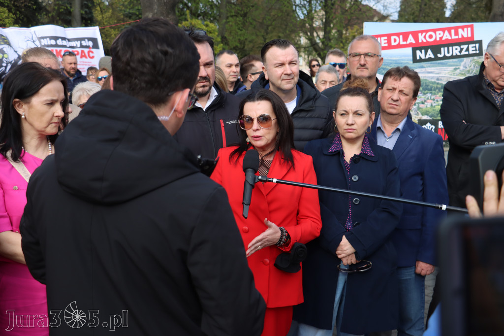 Fotorelacja: MISJA INTERWENCJA TVP3 Katowice w Zawierciu - NIE DLA KOPALNI