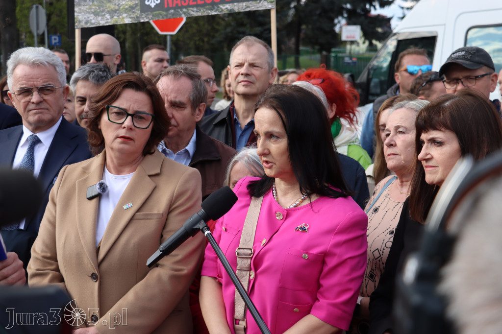 Fotorelacja: MISJA INTERWENCJA TVP3 Katowice w Zawierciu - NIE DLA KOPALNI