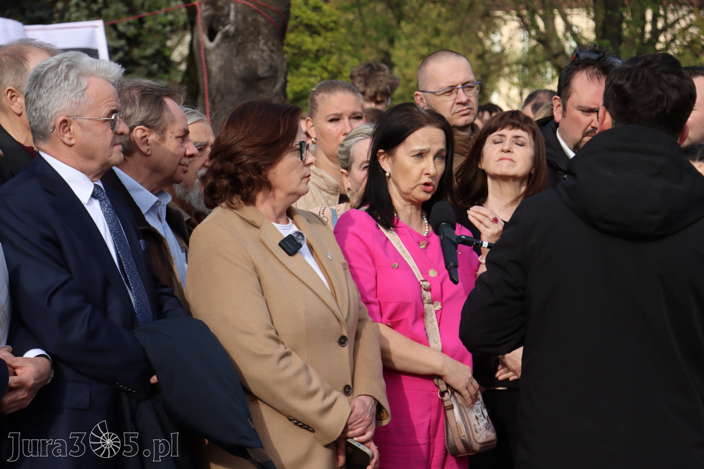 Fotorelacja: MISJA INTERWENCJA TVP3 Katowice w Zawierciu - NIE DLA KOPALNI