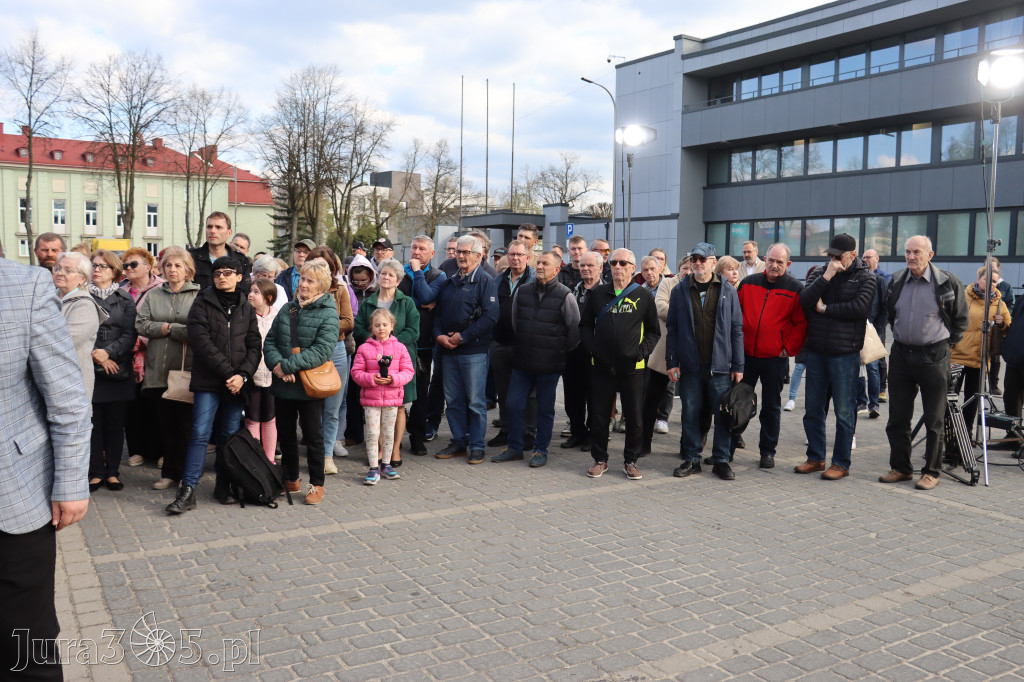Fotorelacja: MISJA INTERWENCJA TVP3 Katowice w Zawierciu - NIE DLA KOPALNI
