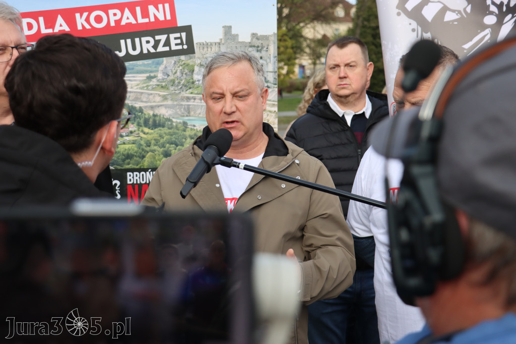 Fotorelacja: MISJA INTERWENCJA TVP3 Katowice w Zawierciu - NIE DLA KOPALNI