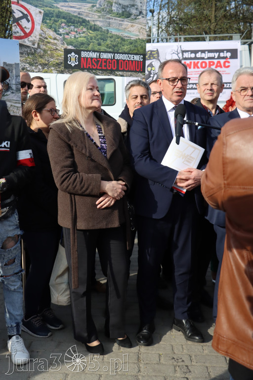 Fotorelacja: MISJA INTERWENCJA TVP3 Katowice w Zawierciu - NIE DLA KOPALNI