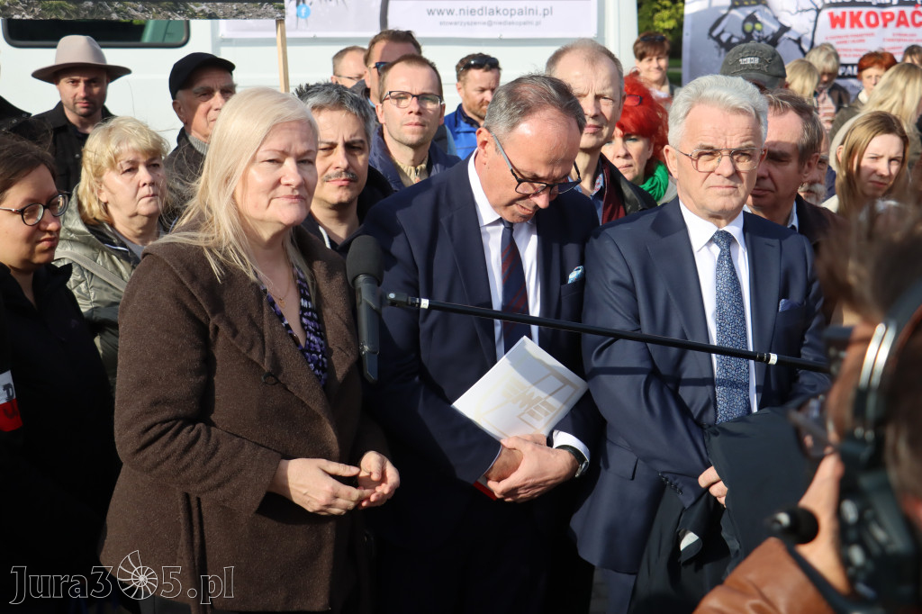 Fotorelacja: MISJA INTERWENCJA TVP3 Katowice w Zawierciu - NIE DLA KOPALNI