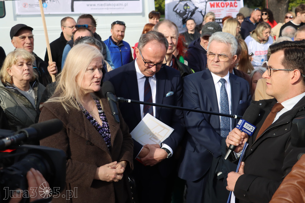 Fotorelacja: MISJA INTERWENCJA TVP3 Katowice w Zawierciu - NIE DLA KOPALNI