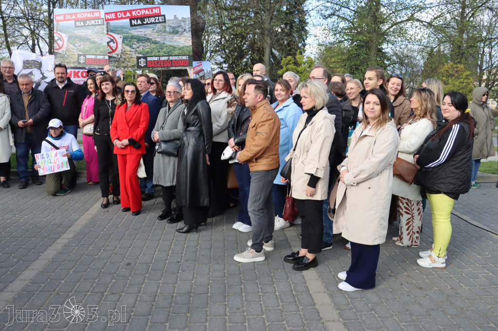 Fotorelacja: MISJA INTERWENCJA TVP3 Katowice w Zawierciu - NIE DLA KOPALNI