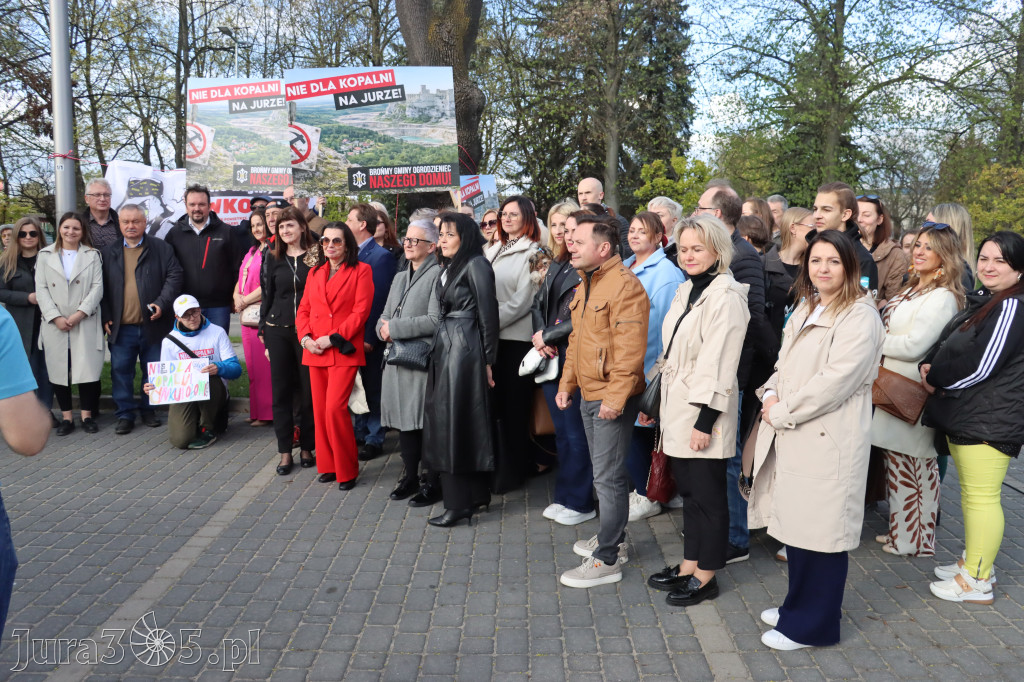 Fotorelacja: MISJA INTERWENCJA TVP3 Katowice w Zawierciu - NIE DLA KOPALNI