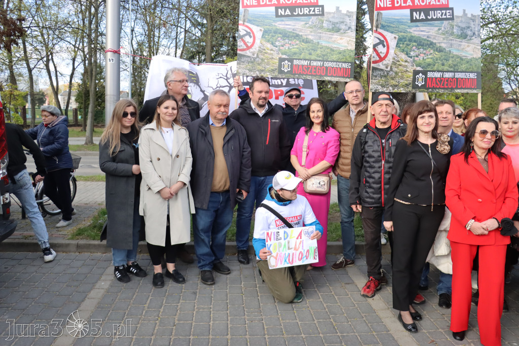 Fotorelacja: MISJA INTERWENCJA TVP3 Katowice w Zawierciu - NIE DLA KOPALNI