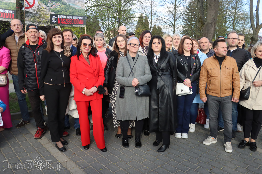 Fotorelacja: MISJA INTERWENCJA TVP3 Katowice w Zawierciu - NIE DLA KOPALNI